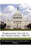 Employment Growth in the Ozarks States, 1960-70