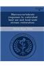 Macroinvertebrate Responses to Watershed Land Use and Local-Scale Stream Restoration.