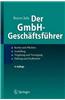 Der Gmbh-Geschaftsfuhrer: Rechte Und Pflichten, Anstellung, Vergutung Und Versorgung, Haftung Und Strafbarkeit