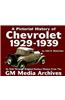 Chevrolet History, 1929-1939
