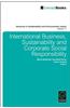 International Business, Sustainability and Corporate Social Responsibility