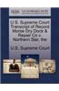 U.S. Supreme Court Transcript of Record Morse Dry Dock & Repair Co V. Northern Star