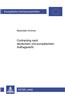 Contracting Nach Deutschem Und Europaeischem Auftragsrecht