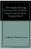 Proving & Pricing Construction Claims: 2004 Cummulative Supplement