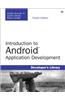 Introduction to Android Application Development: Android Essentials
