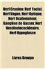 Nerf Cr[nien: Nerf Facial, Nerf Vague, Nerf Optique, Nerf Oculomoteur, Ganglion de Gasser, Nerf Vestibulocochlaire, Nerf Hypoglosse
