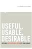 Useful, Usable, Desirable: Applying User Experience Design to Your Library