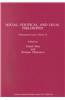 Social, Political, and Legal Philosophy, Volume 11