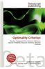 Optimality Criterion