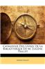Catalogue Des Livres de La Bibliotheque de M. Eugene Paillet