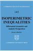 Isoperimetric Inequalities: Differential Geometric and Analytic Perspectives