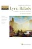 Hal Leonard Student Piano Library Tsitsaros Lyric Ballads Pf Bk/CD
