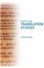 Introducing Translation Studies: Theories and Applications