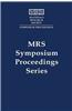 Materials and Physics for Nonvolatile Memories II: Volume 1250