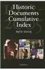 Historic Documents Cumulative Index 1972-2005