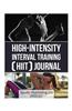 High-Intensity Interval Training (Hiit) Journal