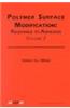 Polymer Surface Modification: Relevance to Adhesion, Volume 2