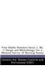 Vital Health Statistics Series 1, No. 7: Design and Methodology for a National Survey of Nursing Homes