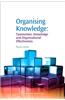 Organising Knowledge