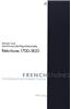 Reecritures 1700-1820