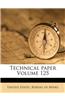 Technical Paper Volume 125