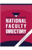 National Faculty Directory: 8 Volume Set