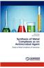 Synthesis of Metal Complexes as on Antmicrobial Agent