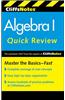 CliffsNotes Algebra I Quick Review