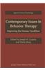 Contemporary Issues in Behavior Therapy