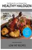 Healthy Halogen Oven Cookbook