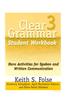 Clear Grammar 3 Student Workbook