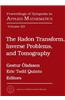 Radon Transform, Inverse Problems, and Tomography