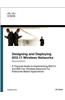 Designing and Deploying 802.11 Wireless Networks: A Practical Guide to Implementing 802.11n and 802.11ac Wireless Networks for Enterprise-Based Applic