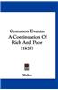 Common Events: A Continuation of Rich and Poor (1825)