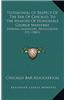 Testimonial of Respect of the Bar of Chicago, to the Memory of Honorable George Manierre: Funeral, Addresses, Resolutions, Etc. (1863)