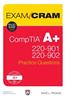 Comptia A+ 220-901 and 220-902 Practice Questions Exam Cram