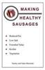 Making Healthy Sausages