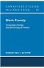 Slavic Prosody: Language Change and Phonological Theory