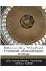 Baltimore City Waterfront Promenade Implementation Strategy