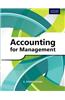 Accounting for Management: A Basic Text in Financial and Management Accounting