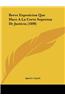 Breve Exposicion Que Hace a la Corte Suprema de Justicia (1898)