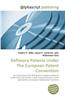 Software Patents Under the European Patent Convention