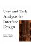 User and Task Analysis for Interface Design