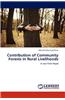Contribution of Community Forests in Rural Livelihoods