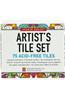 Studio Series Artist's Tiles: White: 75 Acid-Free White Tiles