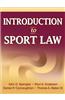 Introduction to Sport Law