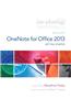 Getting Started with Microsoft Onenote for Office 2013