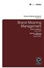 Brand Meaning Management
