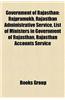 Government of Rajasthan: Chief Ministers of Rajasthan, Governors of Rajasthan, Rajasthan Legislative Assembly, State Agencies of Rajasthan