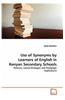 Use of Synonyms by Learners of English in Kenyan Secondary Schools